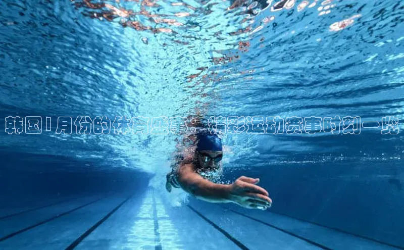 韩国1月份的体育盛事：精彩运动赛事时刻一览